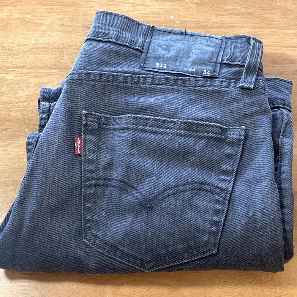 Levi 511 34x34 Grey Pants